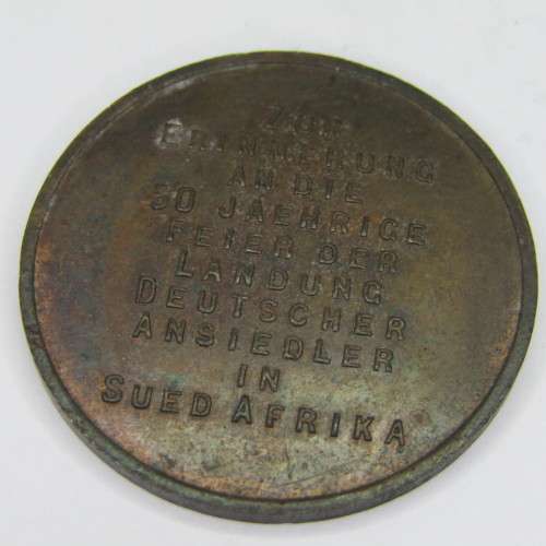 1908 Medallion 50 Years German Kaffaria - excellent condition