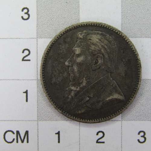 1895 ZAR Paul Kruger 1 Shilling - VF