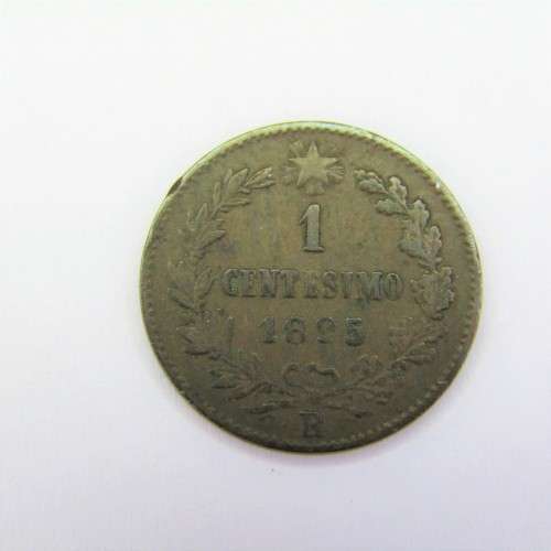 1895 R Italy 1 Centisimo - mintmark