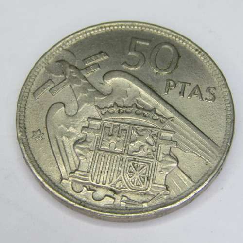 1957 (59) Spain 50 Pesetas - AU