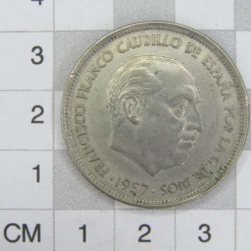 1957 (59) Spain 50 Pesetas - AU