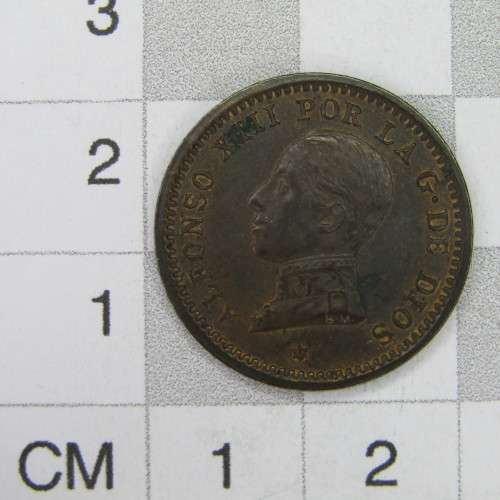 1912 Spain 2 Centimos - uncirculated