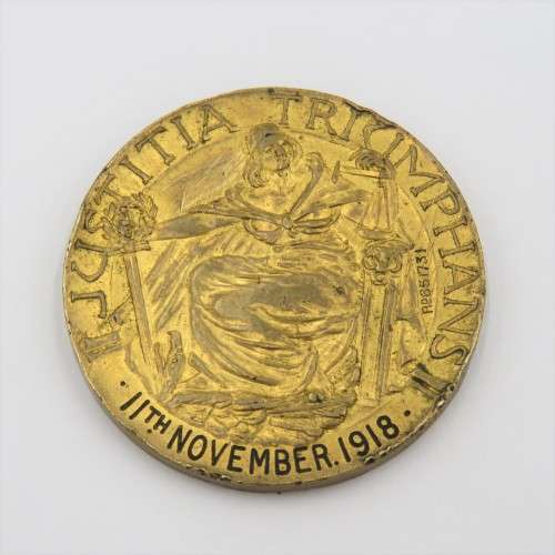 WW1 Justice Triumphs medal - Rarely seen