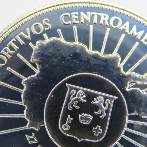 1974 Dominican Republic Silver Caribbean Games crown size coin - only 5000 made