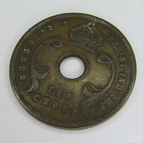 1936 East Africa George V 10 Cent - VF