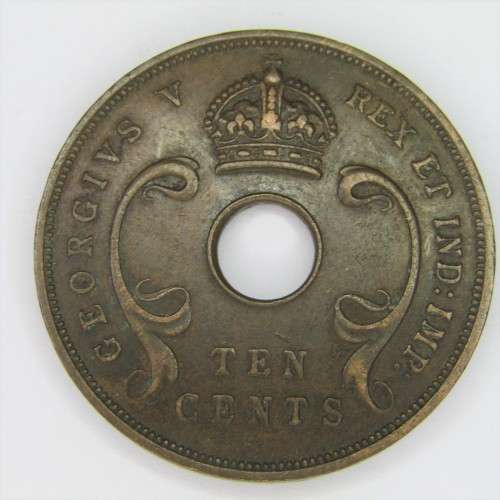 1933 East Africa 10 Cent - XF