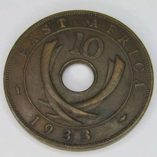 1933 East Africa 10 Cent - XF