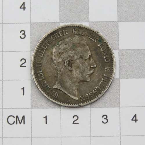 1898 German States Prussia 2 Mark VF