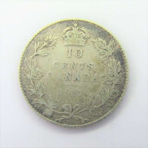 1911 Canada 10 cent