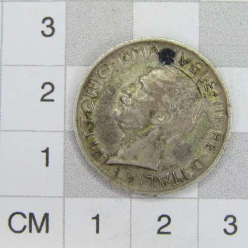 1927 Italy 5 Lire - Fert - AU