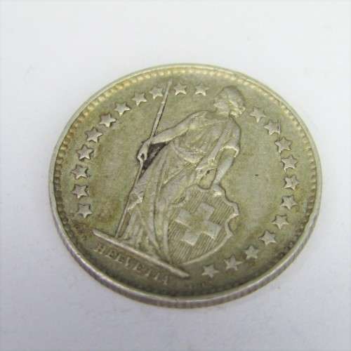 1945 Switzerland 1/2 Francs - XF