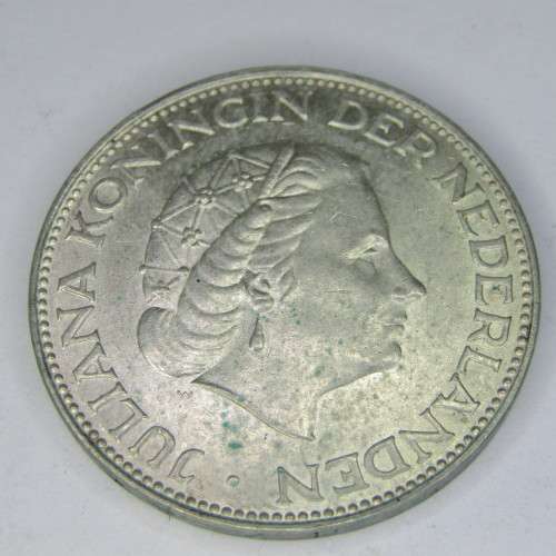 1963 Netherlands 2 1/2 Gulden - uncirculated