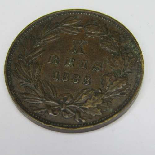 1883 Portugal 10 Reis - XF+