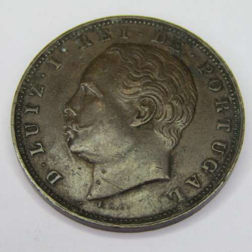 1883 Portugal 10 Reis - XF+