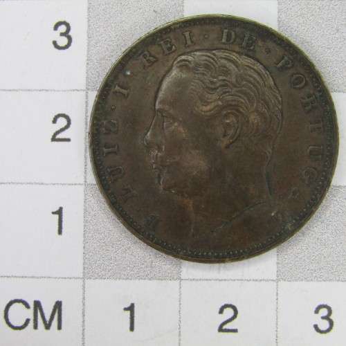 1883 Portugal 10 Reis - XF+