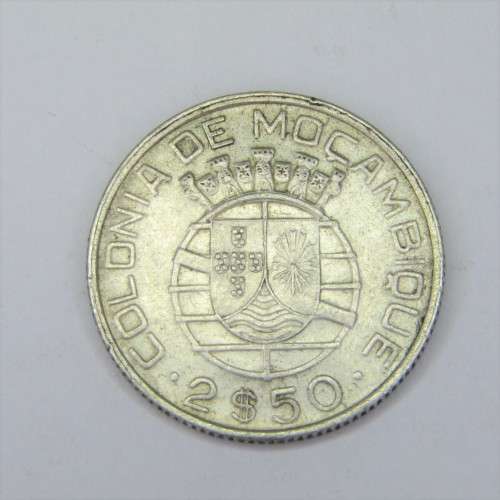 1942 Mozambique 2 1/2 Escudo - AU