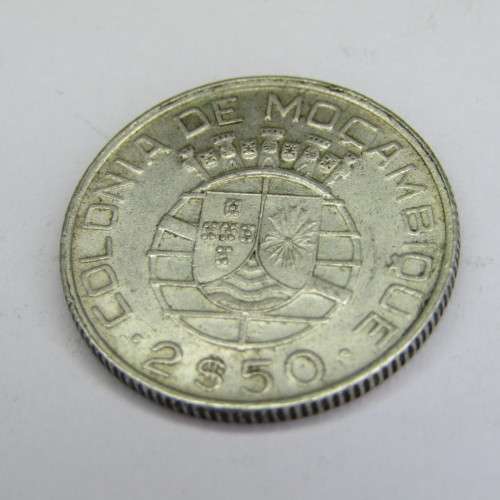 1942 Mozambique 2 1/2 Escudo - AU
