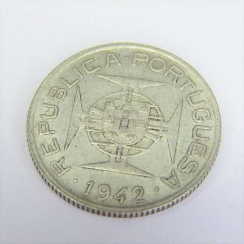 1942 Mozambique 2 1/2 Escudo - AU