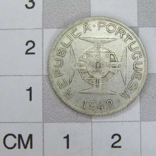1942 Mozambique 2 1/2 Escudo - AU