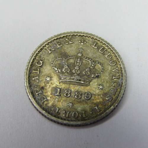 1889 Portugal 50 Reis - AU
