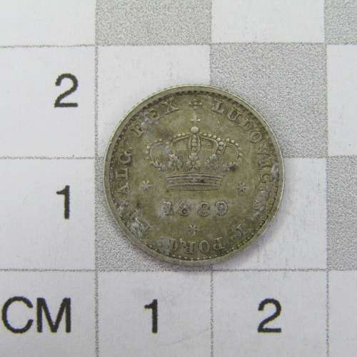1889 Portugal 50 Reis - AU