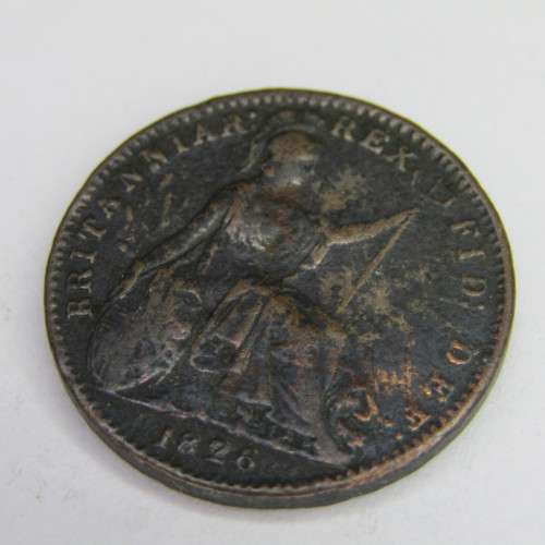 1826 Great Britain George 4 Farthing