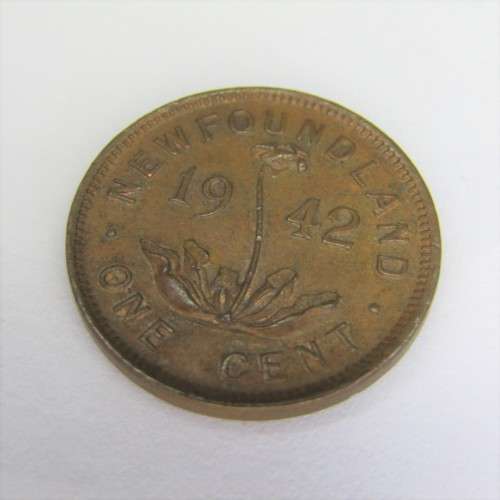 1942 Canada Newfoundland 1 Cent - XF+