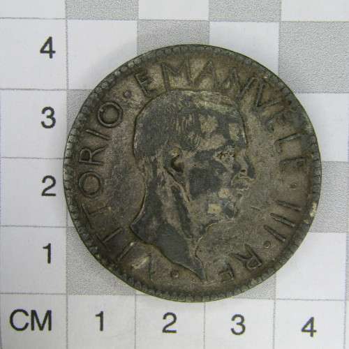1927 Italy 20 Lira - VF