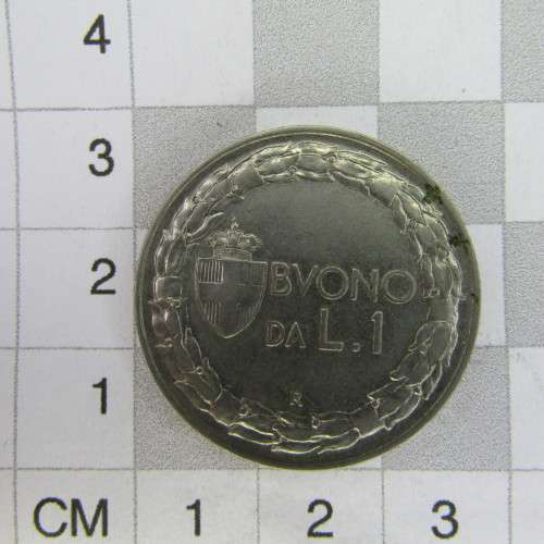 1922 Italy 1 Lire - AU+
