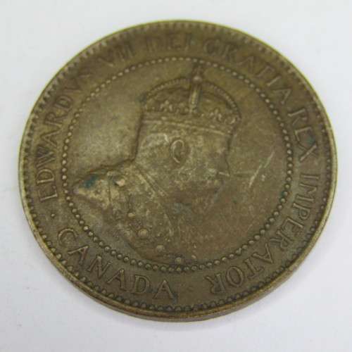 1907 Canada 1 Cent - excellent