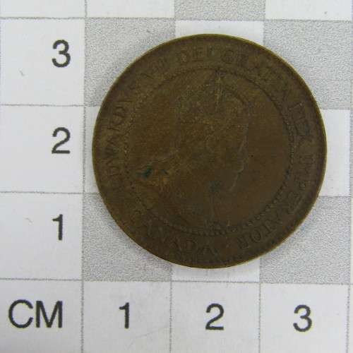 1907 Canada 1 Cent - excellent