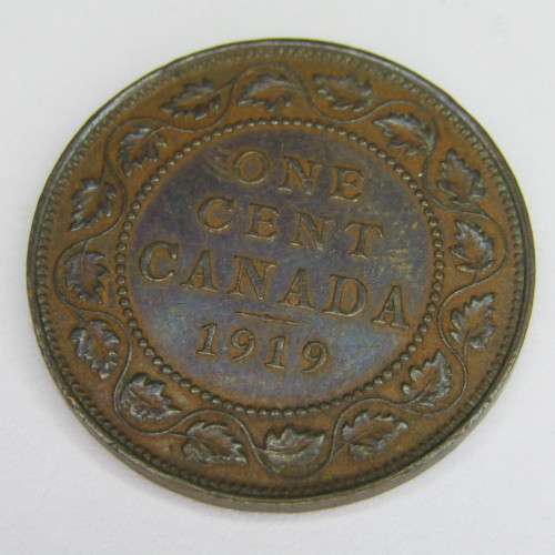 1919 Canada 1 Cent - XF
