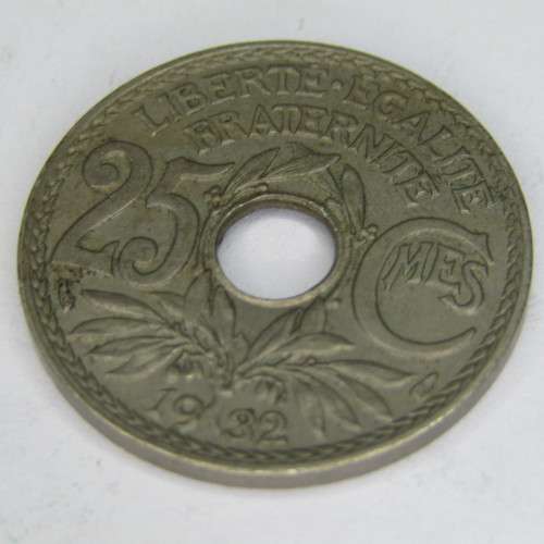 1932 France 25 Centimes - AU