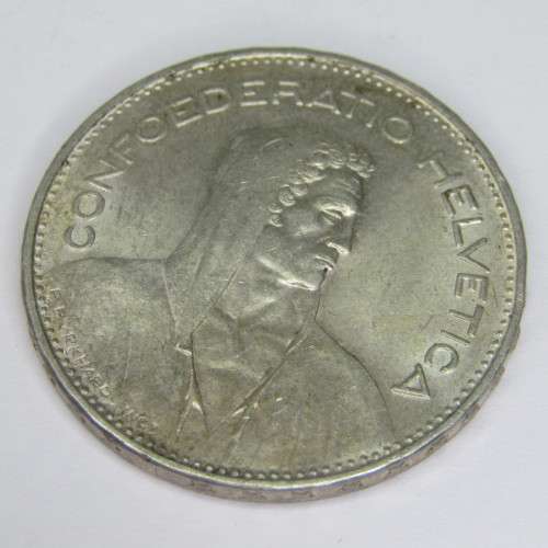 1935 B Switzerland - uncirculated