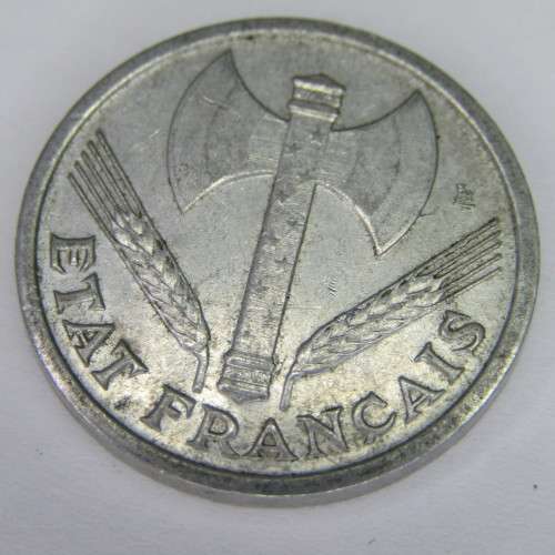 1942 France `LB` 1 Franc - AU
