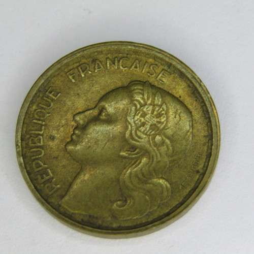 1950 B France 10 Centimes - XF
