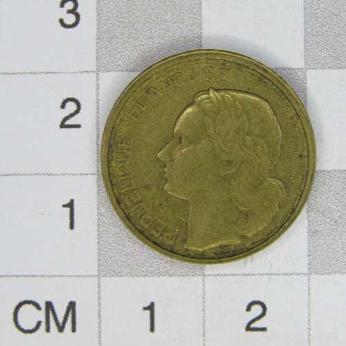 1950 B France 10 Centimes - XF