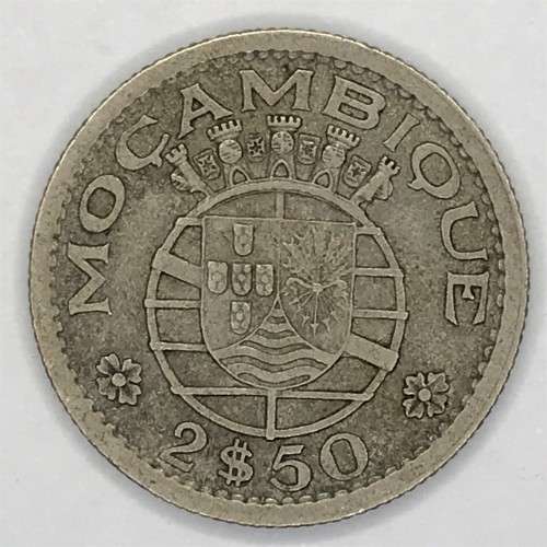 1952 Mozambique 2 Escudo - XF