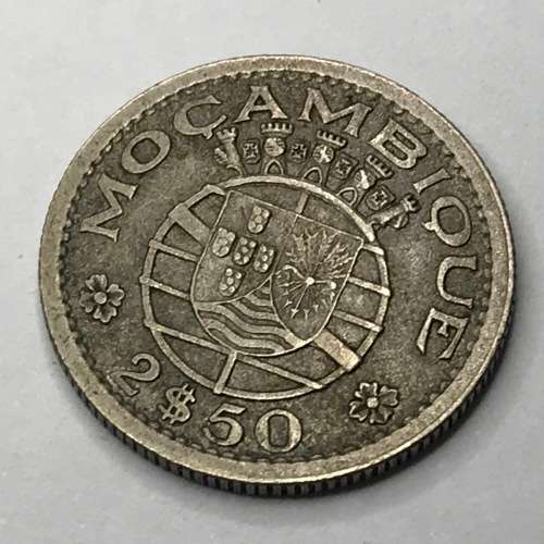 1952 Mozambique 2 Escudo - XF