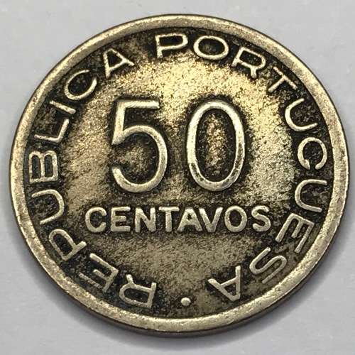 1936 Mozambique 50 Centavos