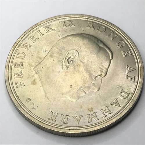 1968 Denmark Silver 10 Kroner - uncirculated