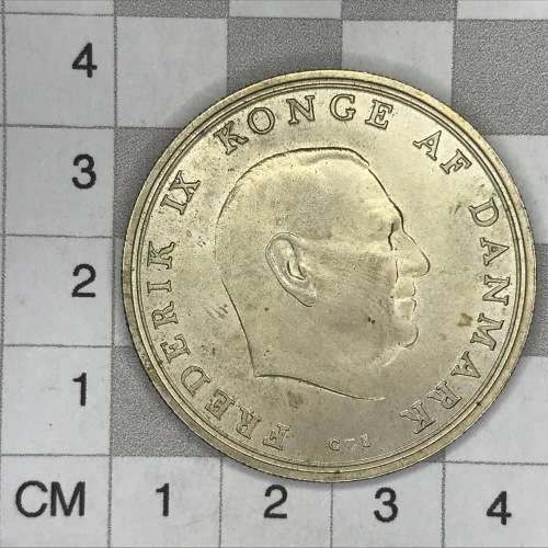 1968 Denmark Silver 10 Kroner - uncirculated