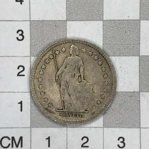 1921 Switzerland Silver Franc