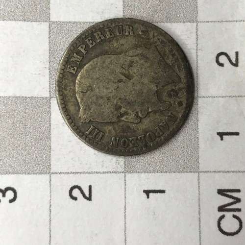1867 France 50 Centimes