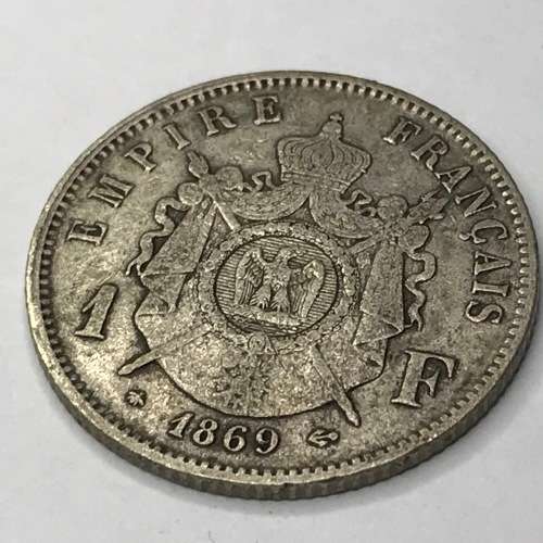 1869 France 1 Franc
