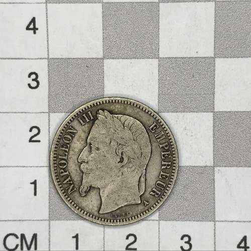 1869 France 1 Franc