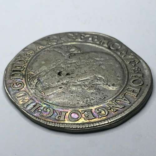1673 German States Saxony George II 1/3 Thaler