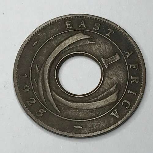 1925 East Africa Cent - very scarce - no mintmark