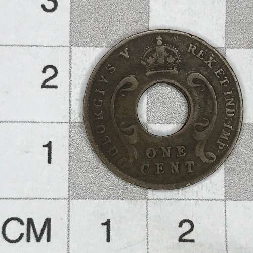 1925 East Africa Cent - very scarce - no mintmark