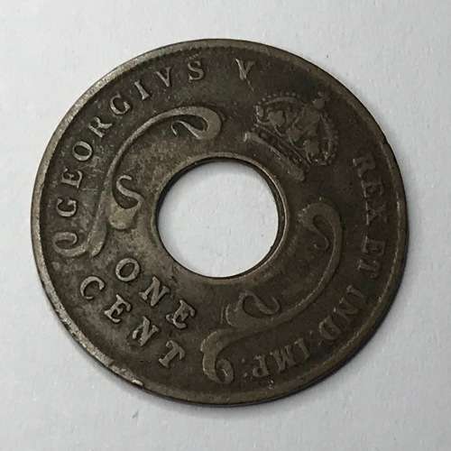 1925 East Africa Cent - very scarce - no mintmark